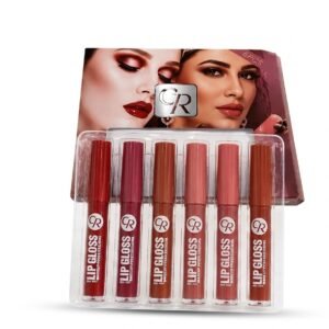 CR Waterproof Matte Liquid Lip Gloss Set (150RS 1PC)